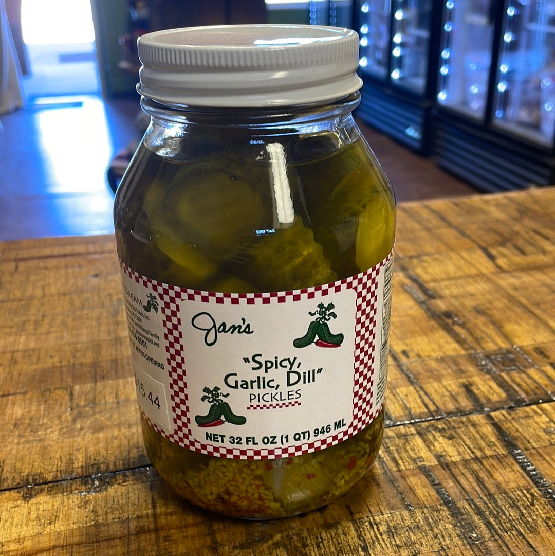 Spicy, Garlic, Dill Pickles