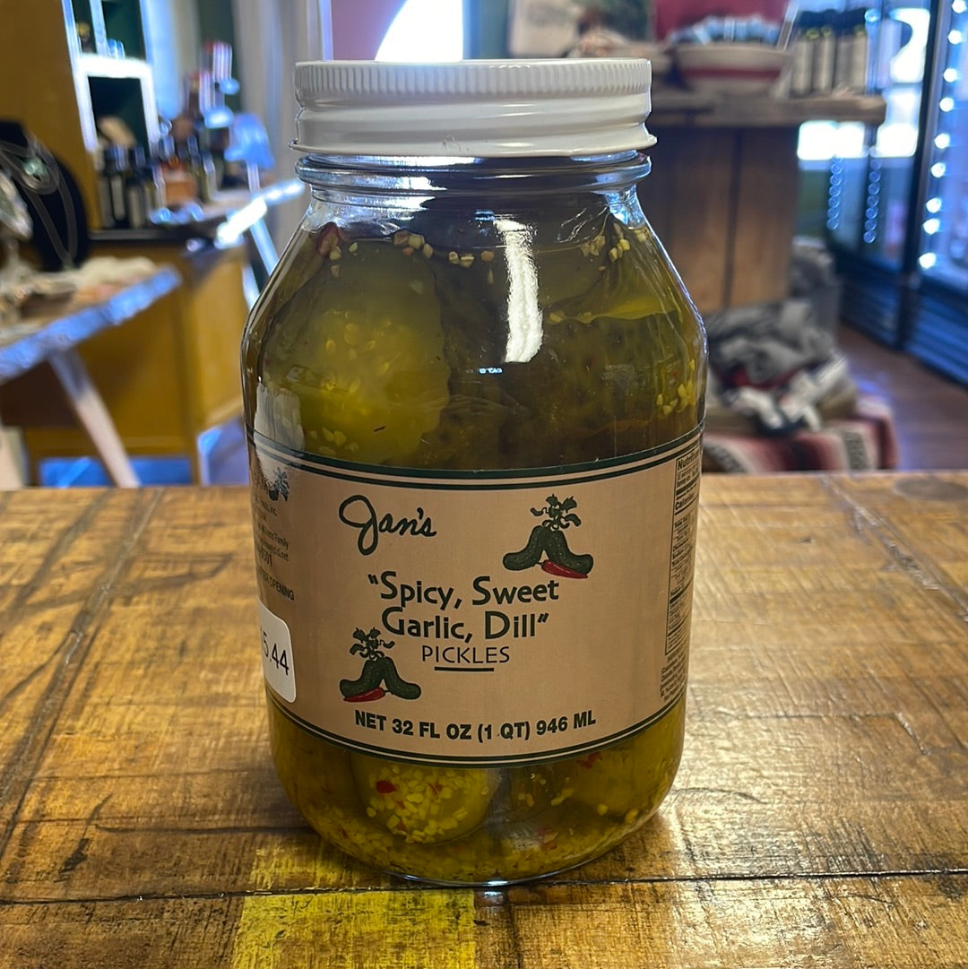 Spicy, Sweet, Garlic, Dill Pickles
