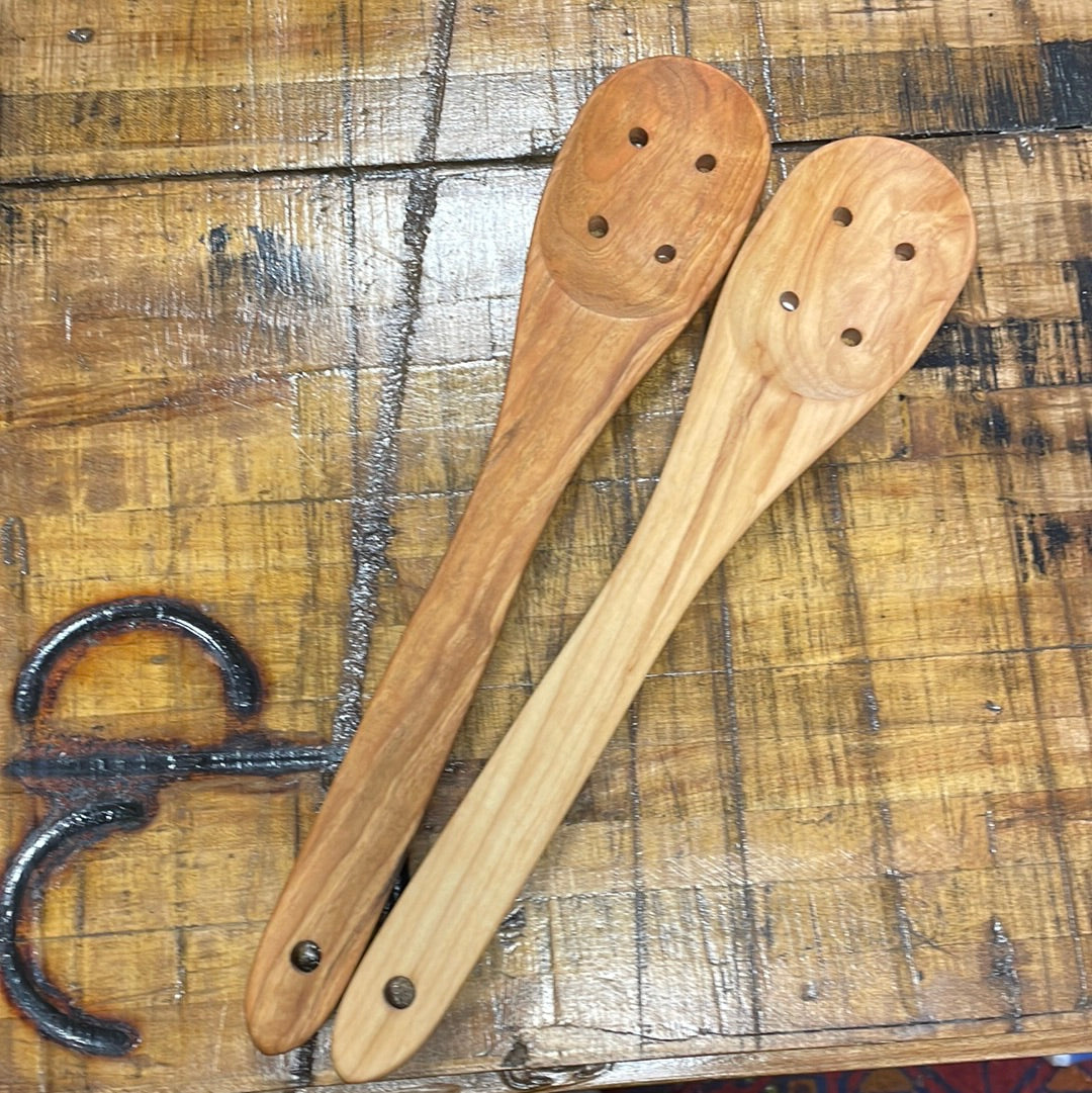 Wooden Strainer Spoon