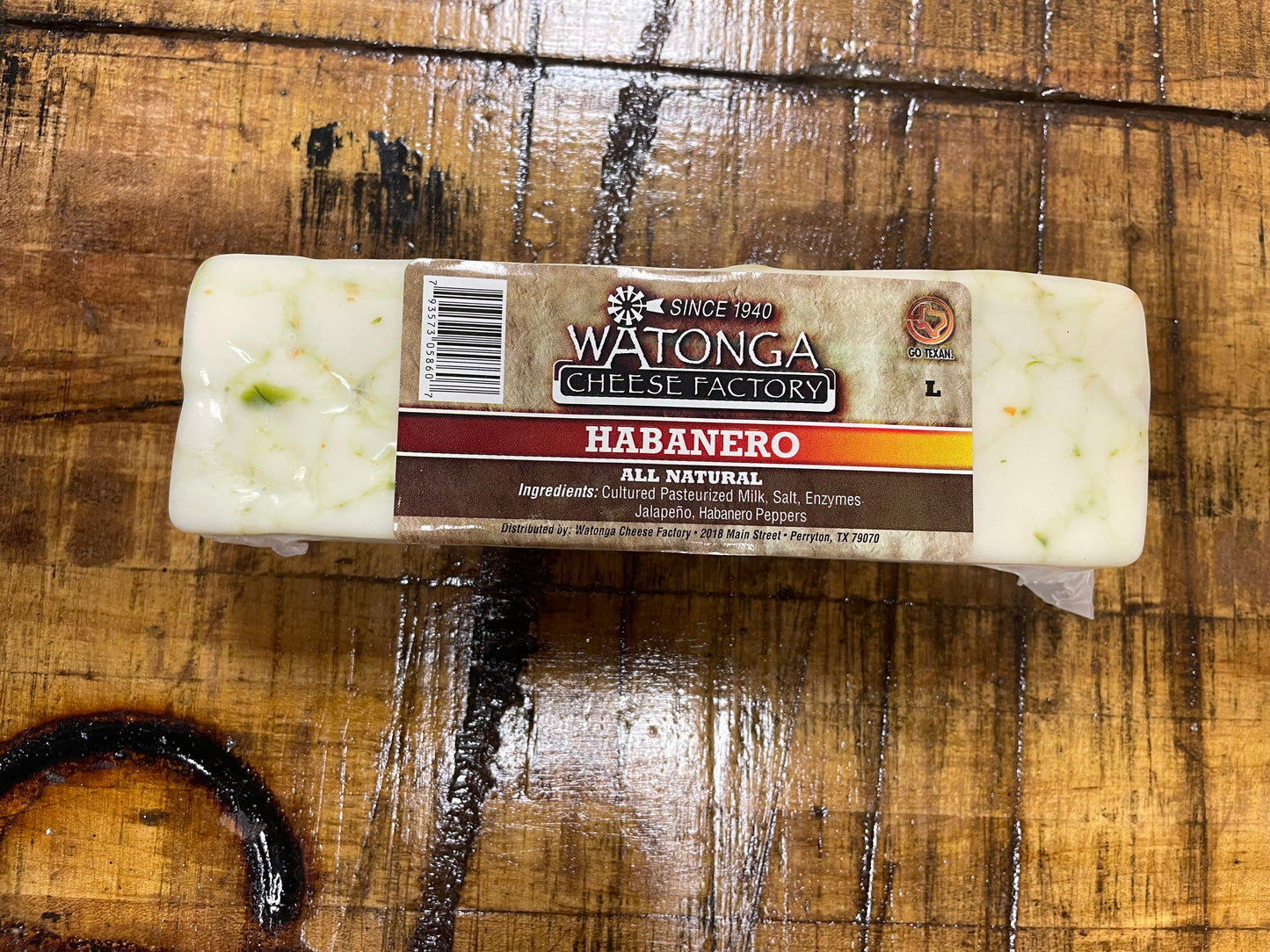 Watonga Habanero Cheese