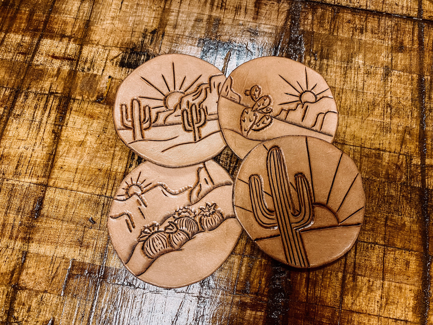 Leather Coasters