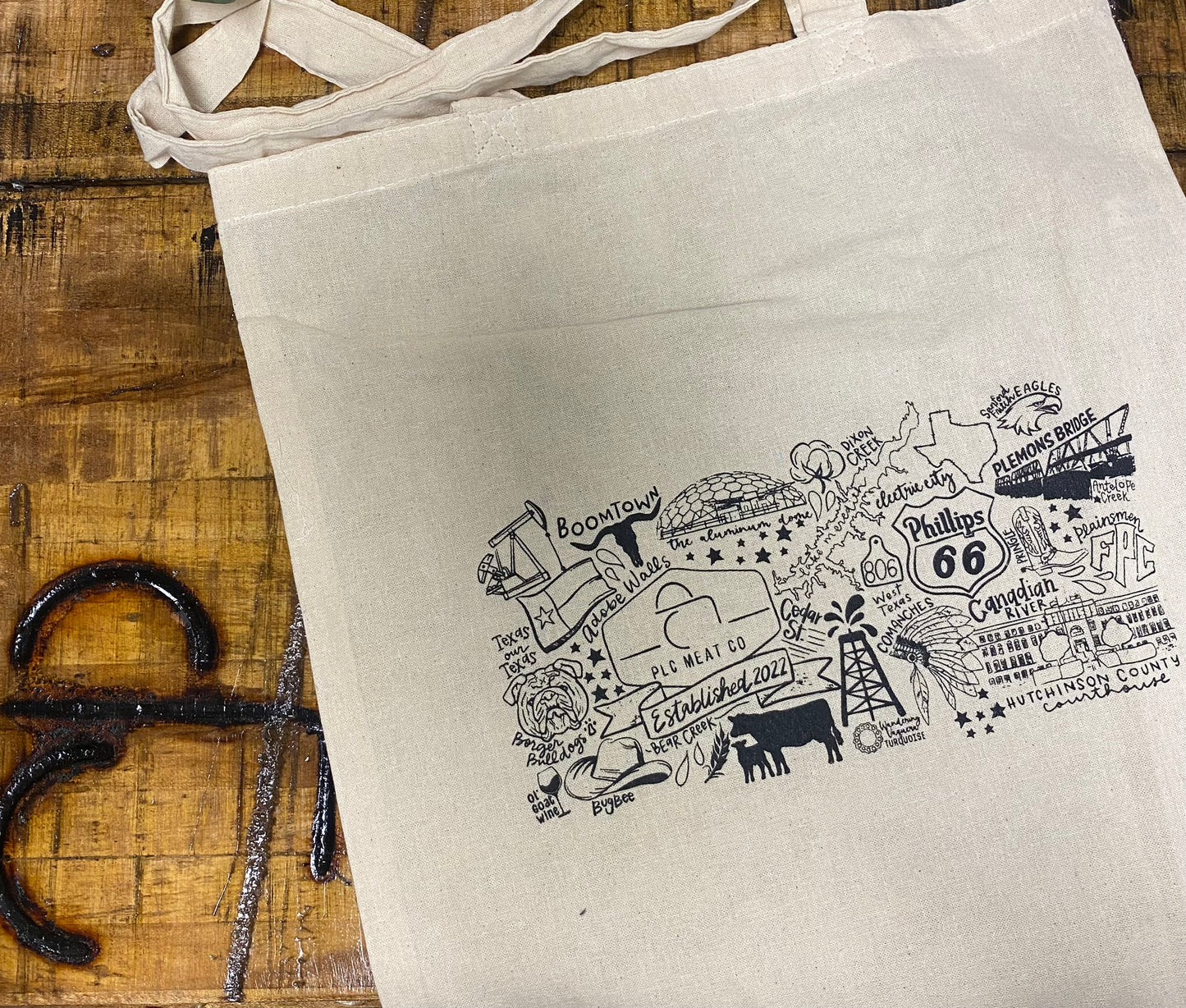 Hutchinson County Tote Bag